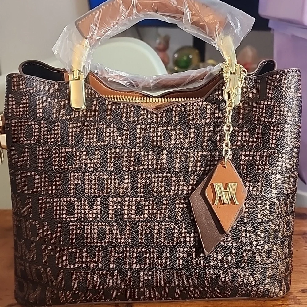 3pcs Set Bag Classic Large Capacity Women's casual Handbag, High End Elegant